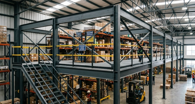 Mezzanines metálicos