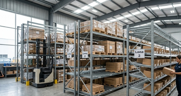 rack drive-in, dinámico o carton flow