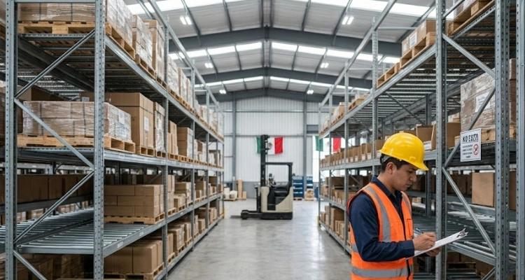 mantenimiento de racks industriales