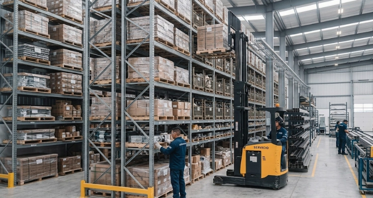 cómo organizar un almacén industrial paso a paso